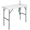 Folding Sink Cleaning Table