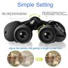 Portable Zoom Binoculars with FMC Lens Low Light Night Vision