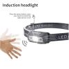 XPG Sensor LED Headlamp Built-in Battery USB Rechargeable Outdoor Waterproof