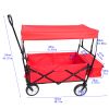 Folding Red Wagon
