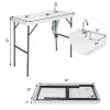 Folding Sink Cleaning Table