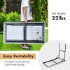 Folding Sink Cleaning Table