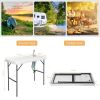 Folding Sink Cleaning Table